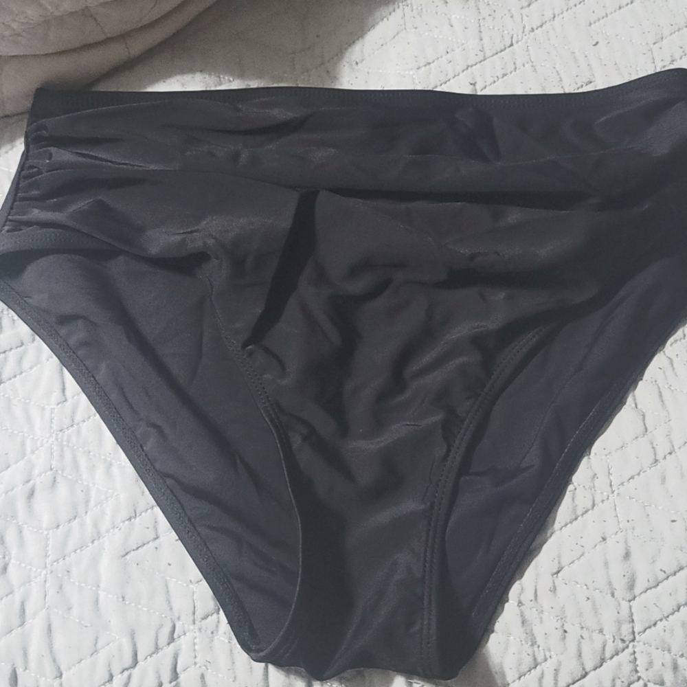 High waisted bikini bottom